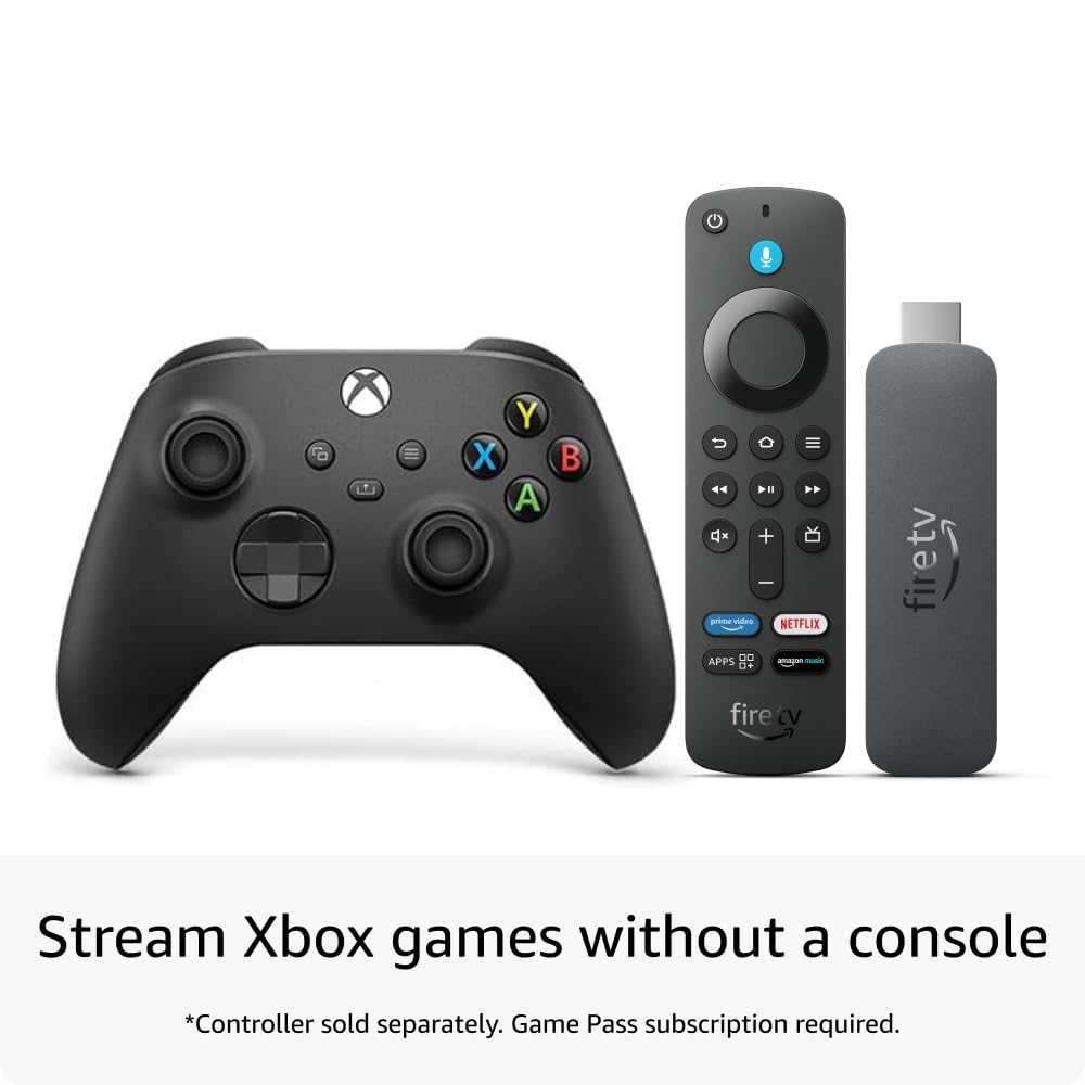 Amazon Fire TV Stick 4K Plus (newest model), Cinematic 4K streaming with HDR10+, smart voice search with Alexa+ Wi-Fi 6, Dolby Vision/Atmos