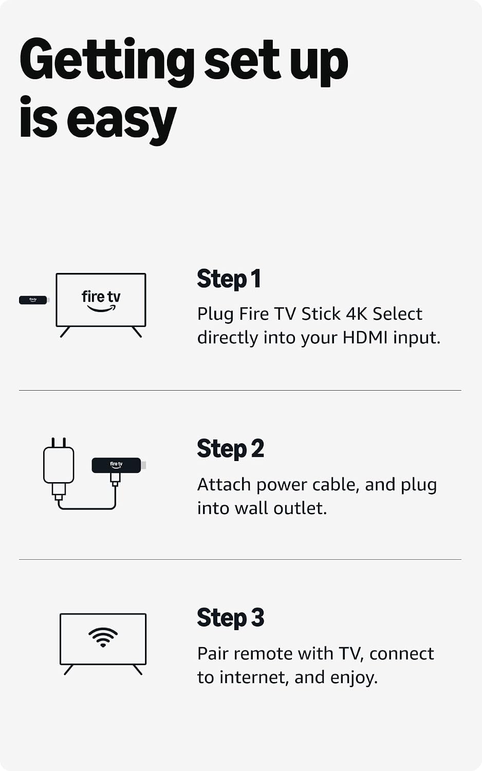 Amazon Fire TV Stick 4K Plus (newest model), Cinematic 4K streaming with HDR10+, smart voice search with Alexa+ Wi-Fi 6, Dolby Vision/Atmos