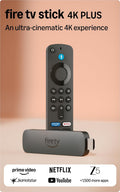 Amazon Fire TV Stick 4K Plus (newest model), Cinematic 4K streaming with HDR10+, smart voice search with Alexa+ Wi-Fi 6, Dolby Vision/Atmos