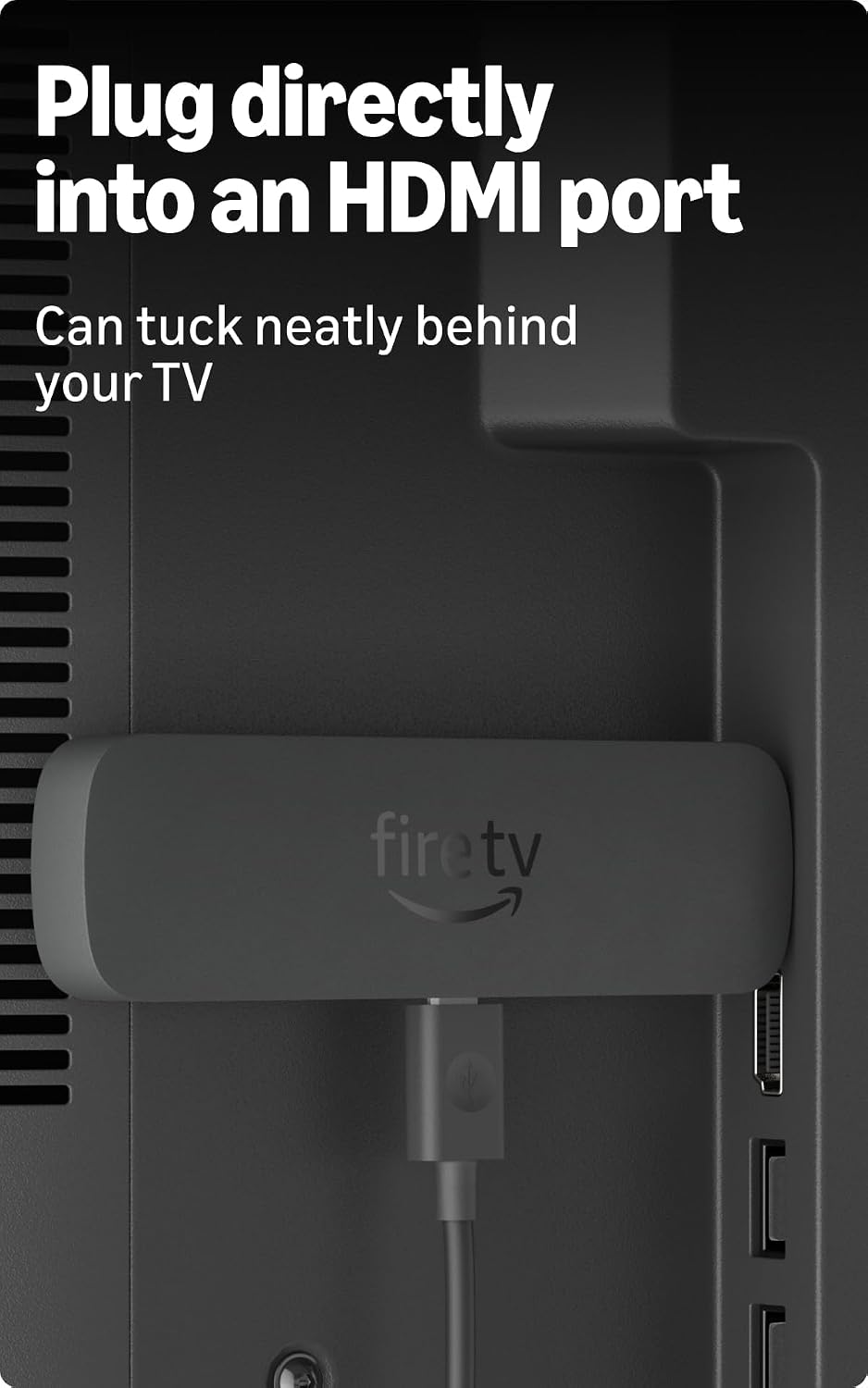 Amazon Fire TV Stick 4K Plus (newest model), Cinematic 4K streaming with HDR10+, smart voice search with Alexa+ Wi-Fi 6, Dolby Vision/Atmos