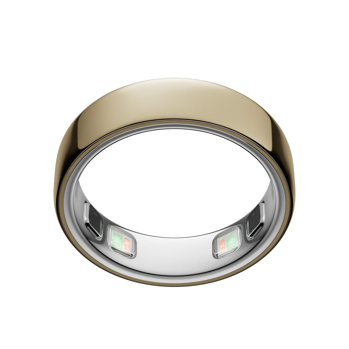 Oura Ring 5 Smart Wearable - Silver - Size 8 - Fitness & Sleep Tracker