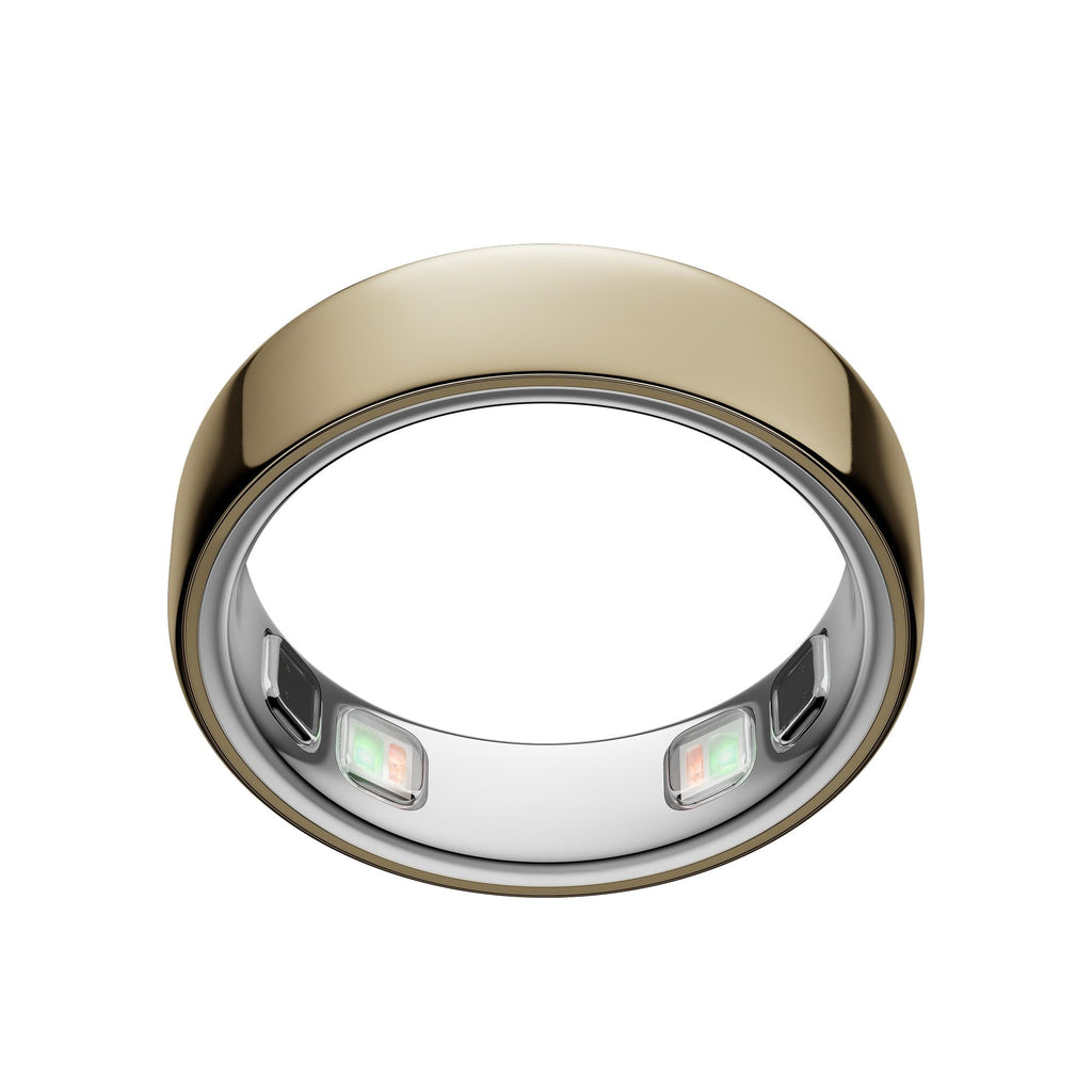 Oura Ring 5 Smart Wearable - Silver - Size 8 - Fitness & Sleep Tracker