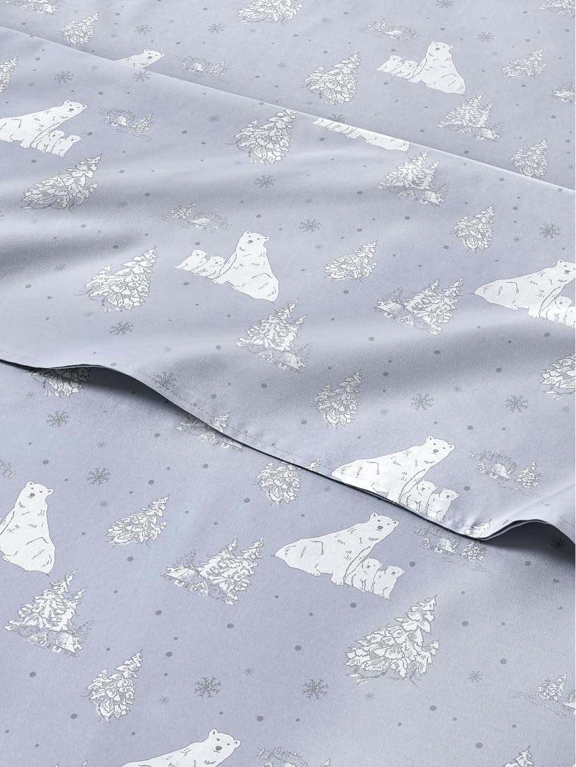 Queen Size 4 Piece Sheet Set - Comfy Breathable & Cooling Sheets - White