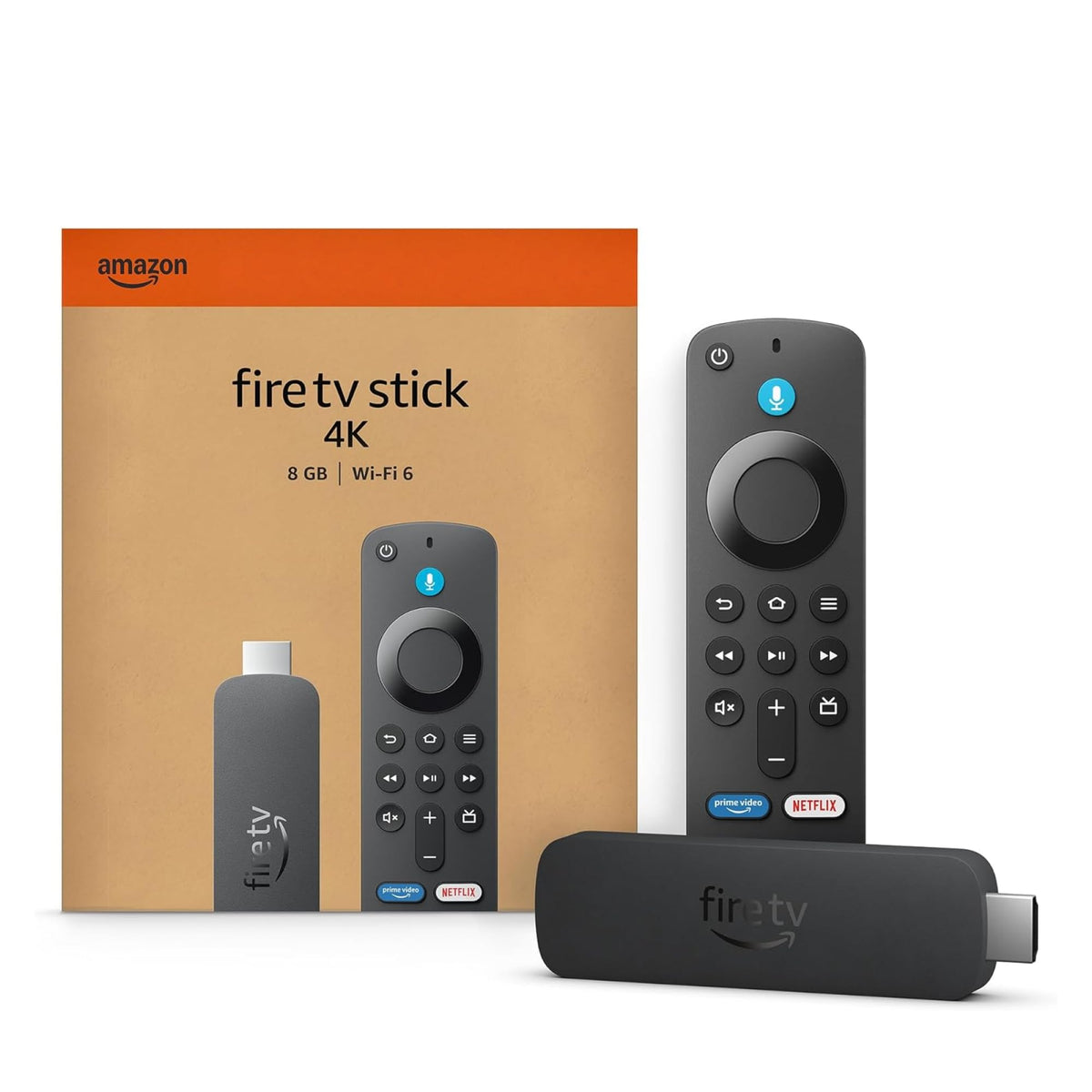 Amazon Fire TV Stick 4K Plus (newest model), Cinematic 4K streaming with HDR10+, smart voice search with Alexa+ Wi-Fi 6, Dolby Vision/Atmos