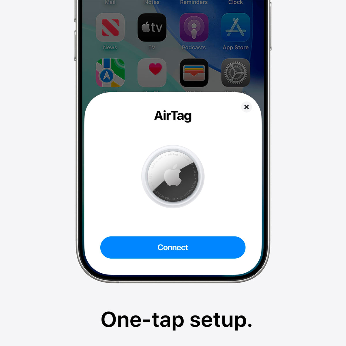 Apple AirTag (2nd Generation) - 4 Pack: Tracker for Keychain, Wallet, and More; Locator with Sound; Simple One-Tap Setup with iPhone or iPad; Key Finder with up to 1.5X Precision Finding Range*