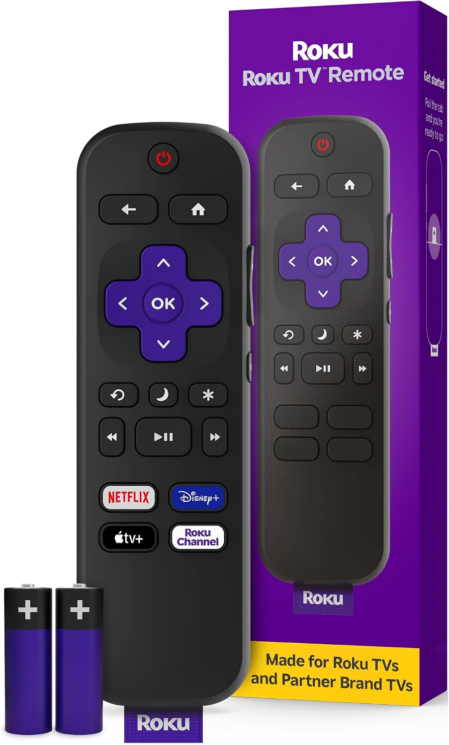 Roku Voice Remote, Replacement TV Remote Control