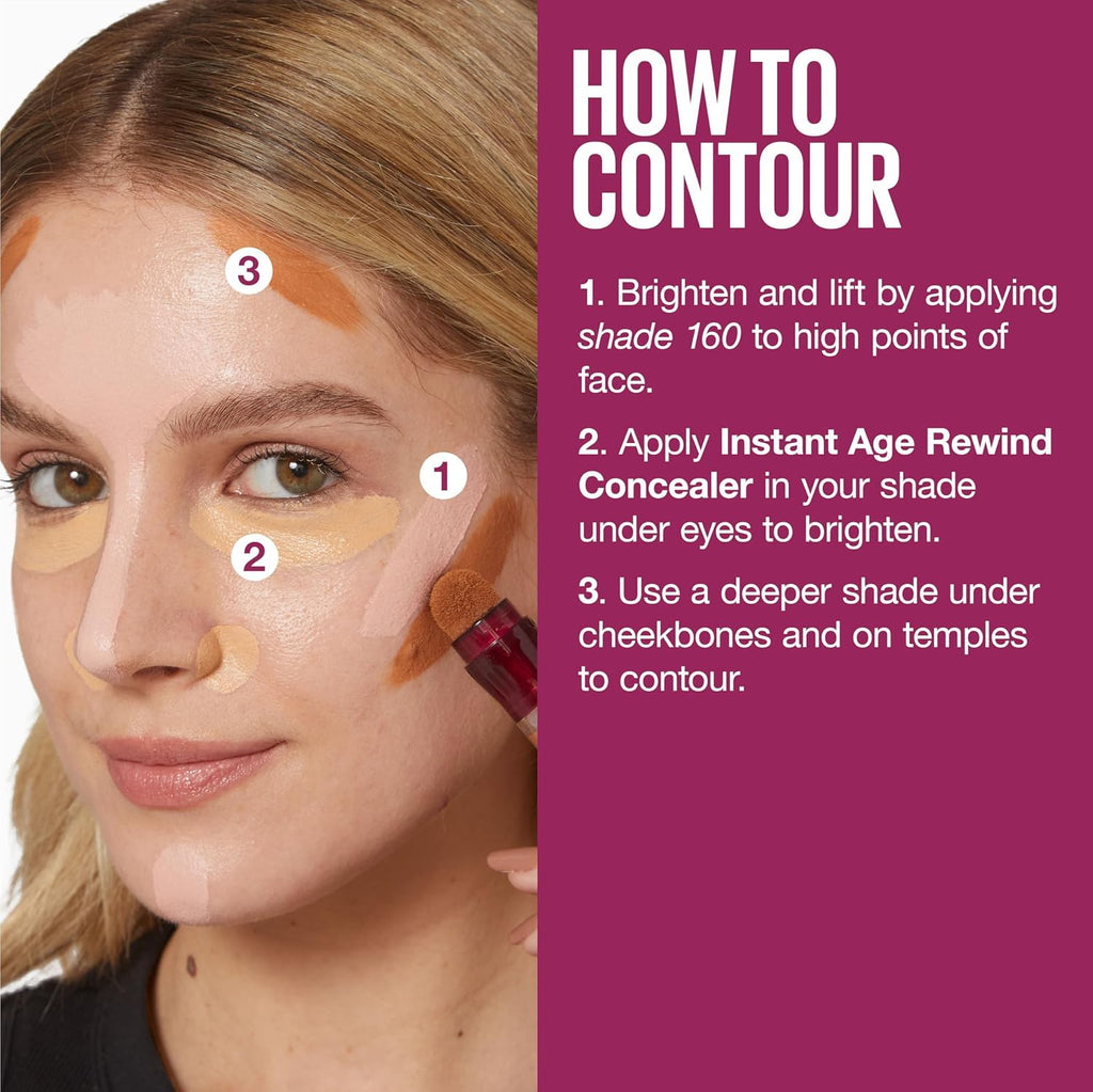 Maybelline Instant Age Rewind Eraser Dark Circles Multi-Use Concealer, 110