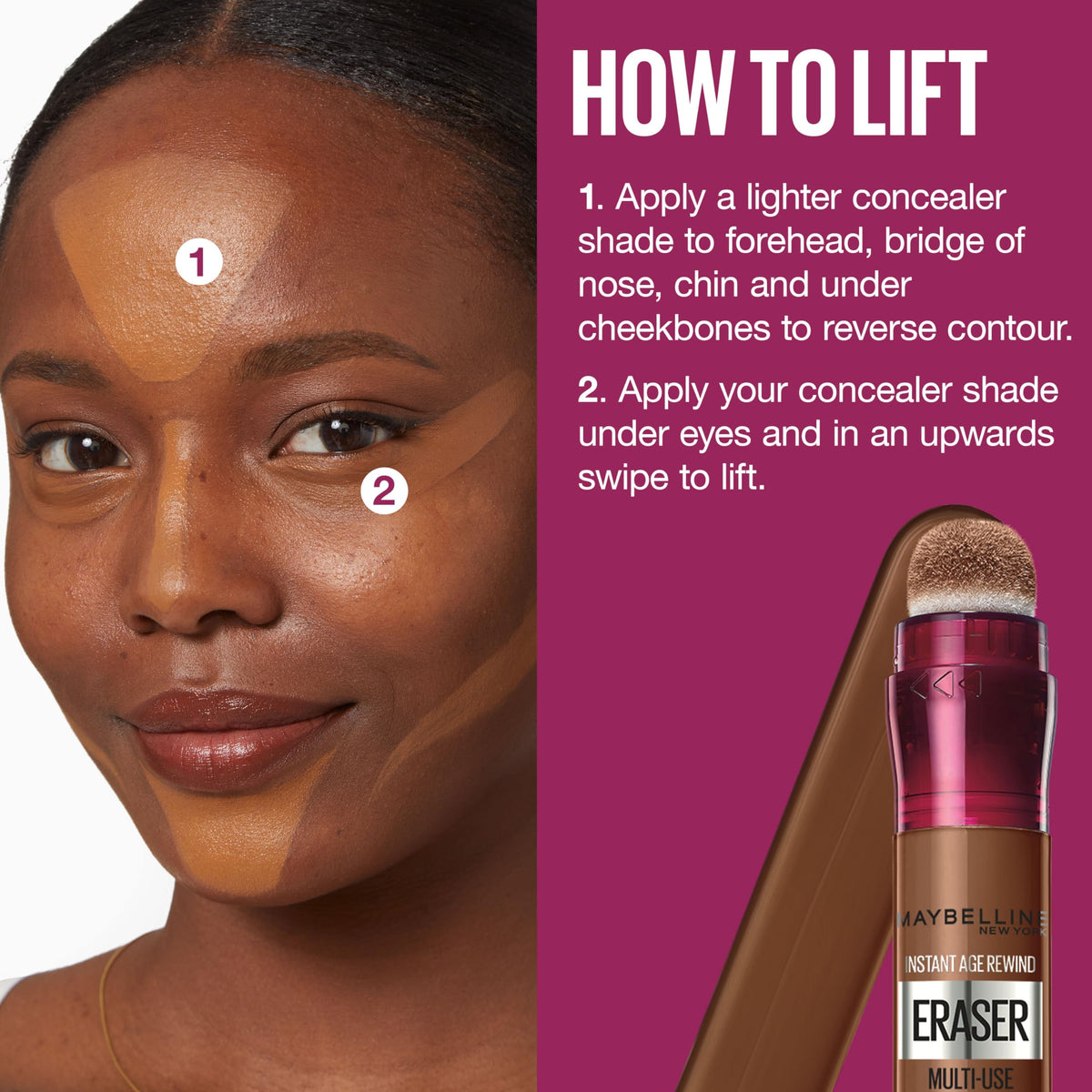 Maybelline Instant Age Rewind Eraser Dark Circles Multi-Use Concealer, 110