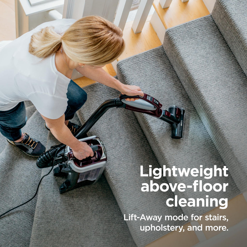 Shark Navigator Lift-Away Vacuum, HEPA, Carpet and Pet Hair, Blue, NV360