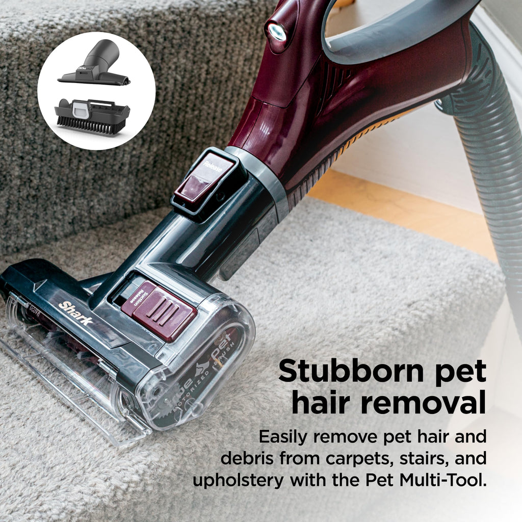 Shark Navigator Lift-Away Vacuum, HEPA, Carpet and Pet Hair, Blue, NV360