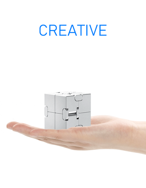 Obsidian Infinity Fidget Cube