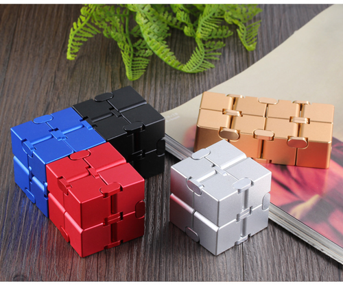 Obsidian Infinity Fidget Cube